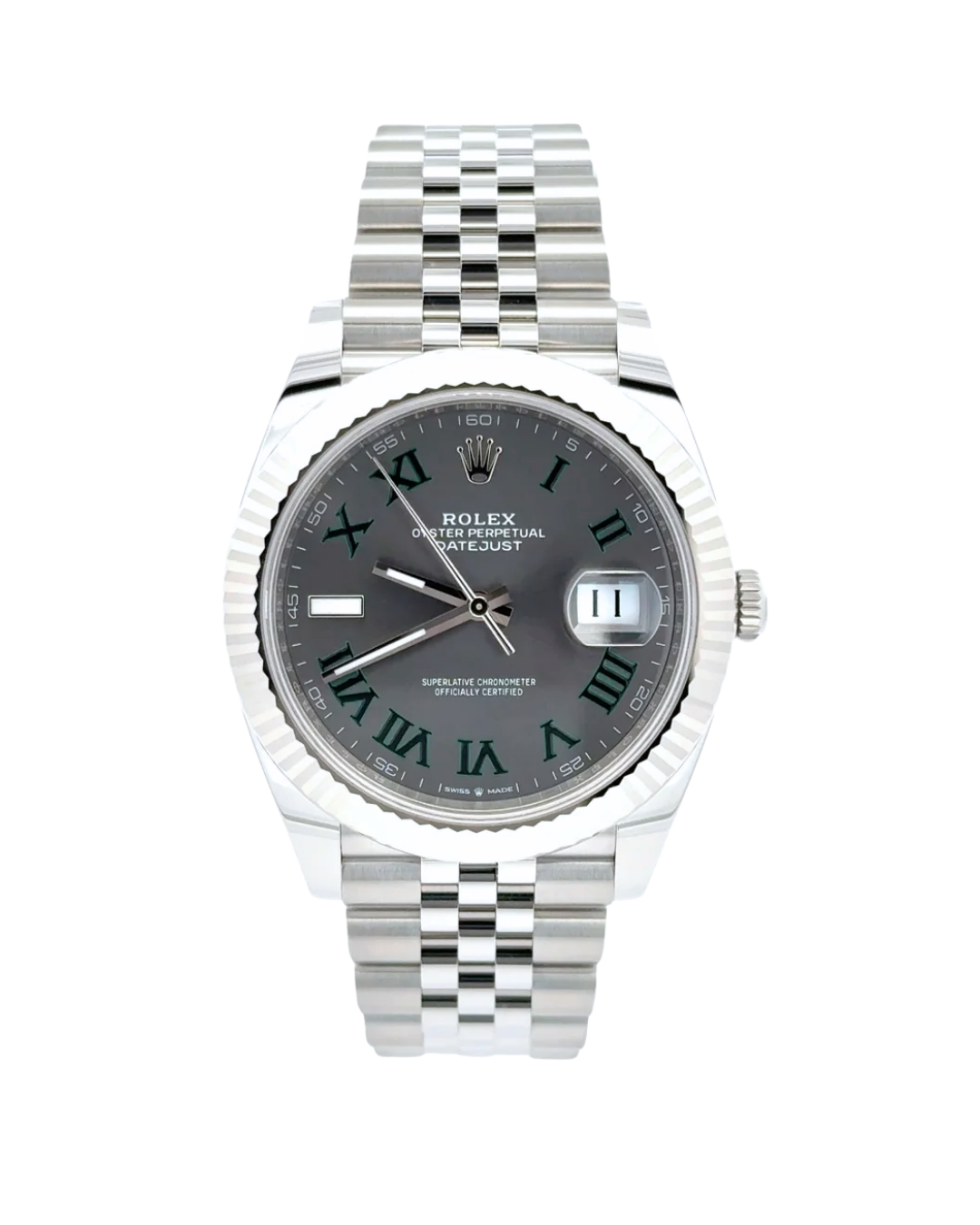 Datejust 41 Unworn Jubile Wimbeldon Dial
