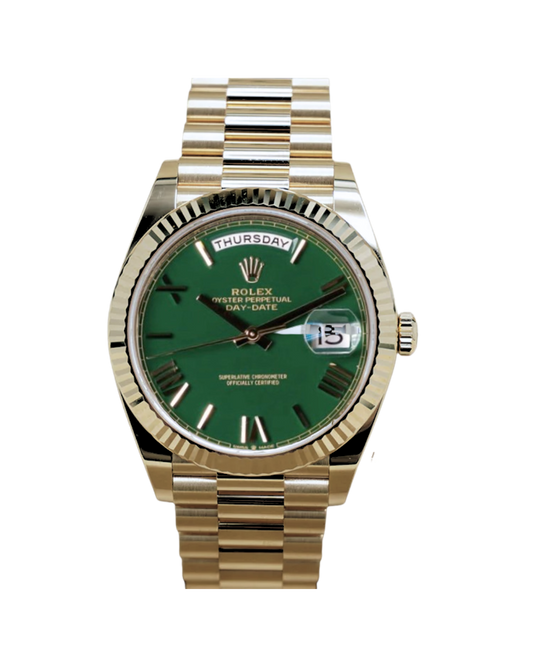 Day-Date (40mm) Green Dial Unworn